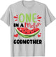One in a Melon Godmother Summer Birthday Matching Group Women Kids T-Shirt - T-Shirt | Ash