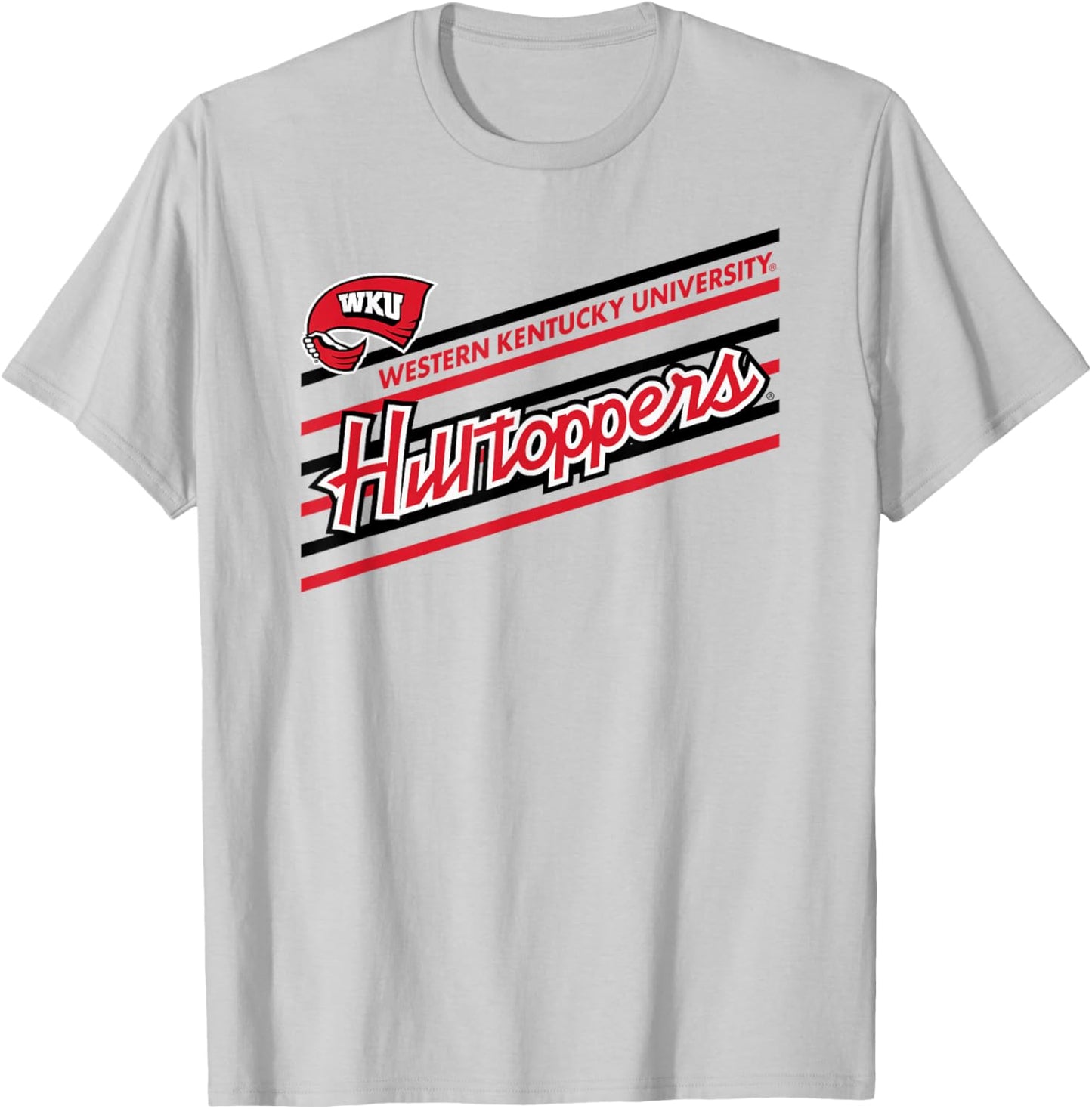 Western Kentucky Hilltoppers Retro Performer Gray T-Shirt - T-Shirt | Ash