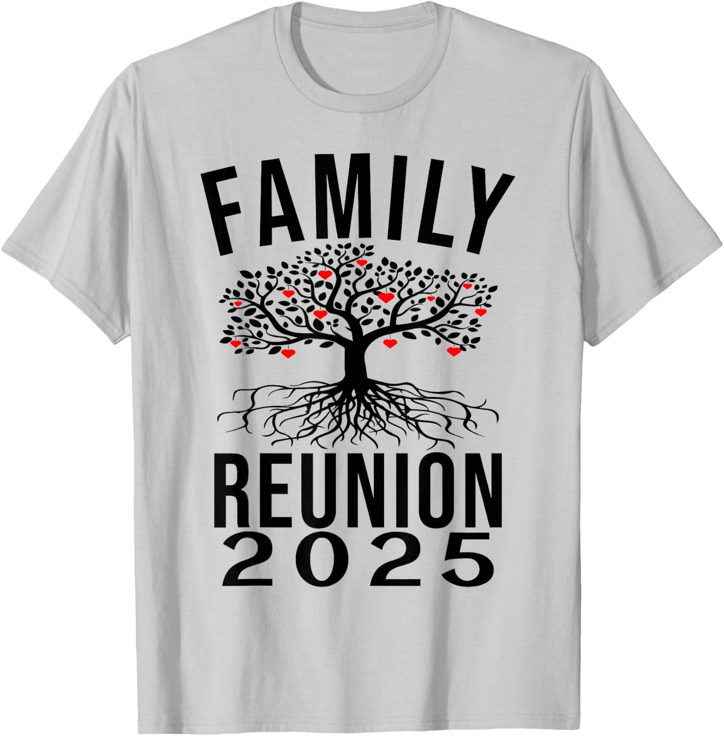 Family Reunion 2025 Family Reunion Vacation Matching Group T-Shirt - T-Shirt | Ash
