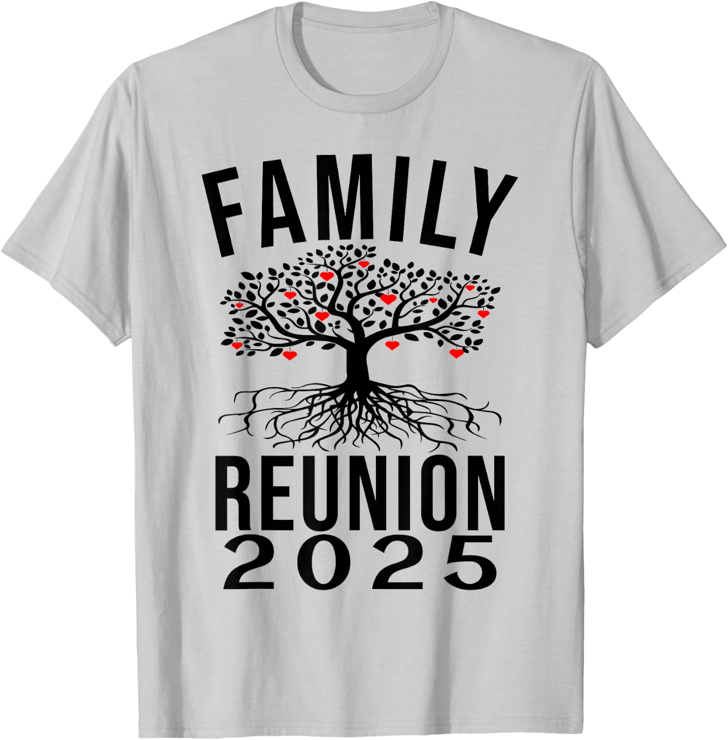 Family Reunion 2025 Family Reunion Vacation Matching Group T-Shirt - T-Shirt | Ash
