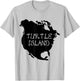 Turtle Island Anishinaabek North America T-Shirt - T-Shirt | Ash