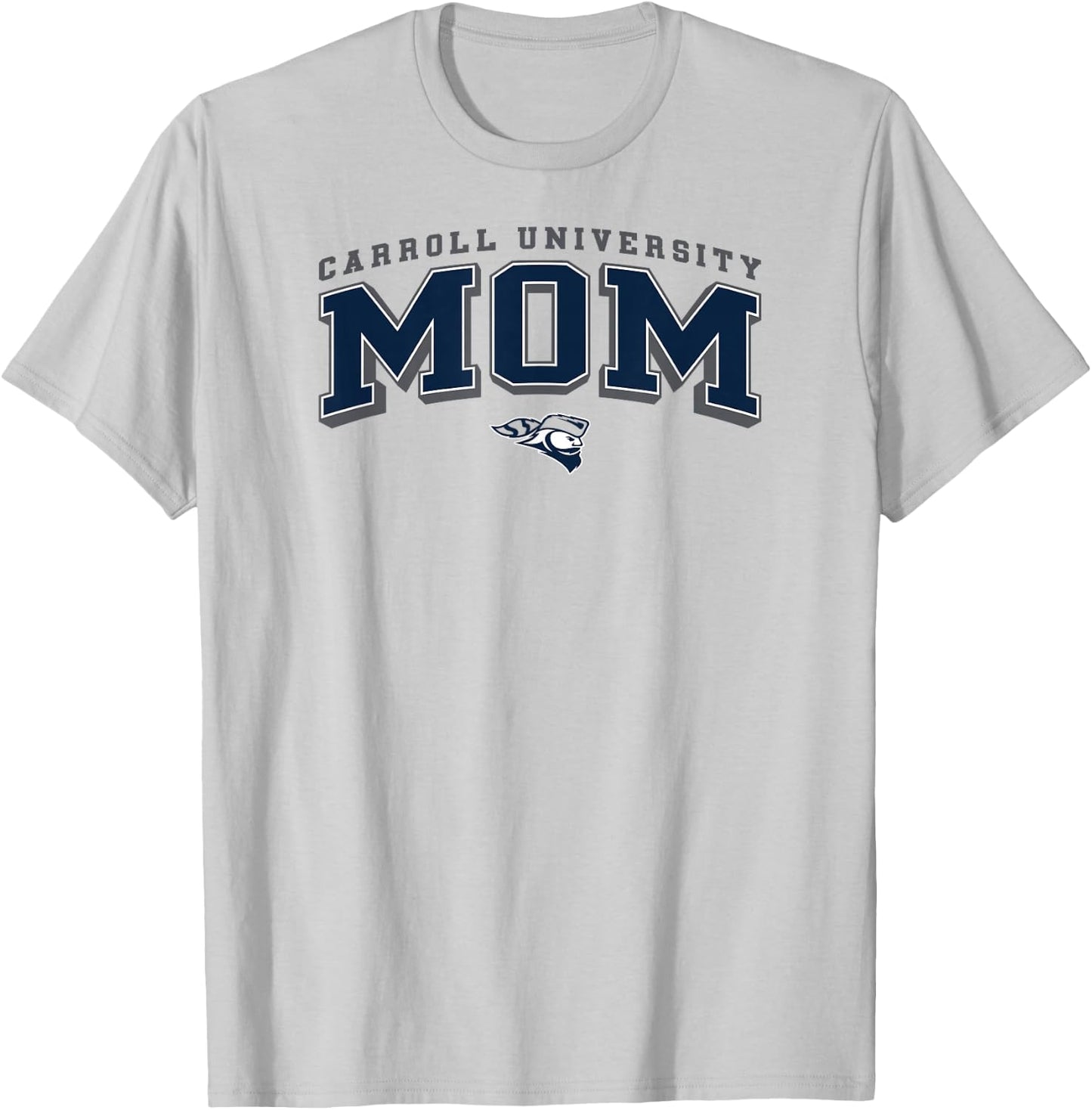 Carroll Pioneers Mom Arch Orange Officially Licensed T-Shirt - T-Shirt | Ash