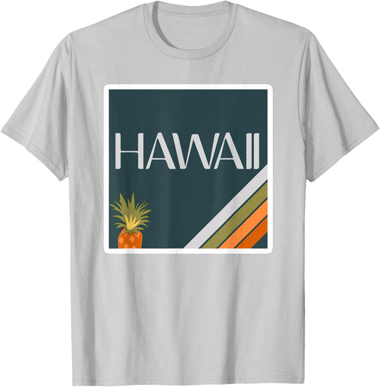 PREMIUM Aloha State Vintage Hawaiian Islands Vacation T-Shirt - T-Shirt | Ash