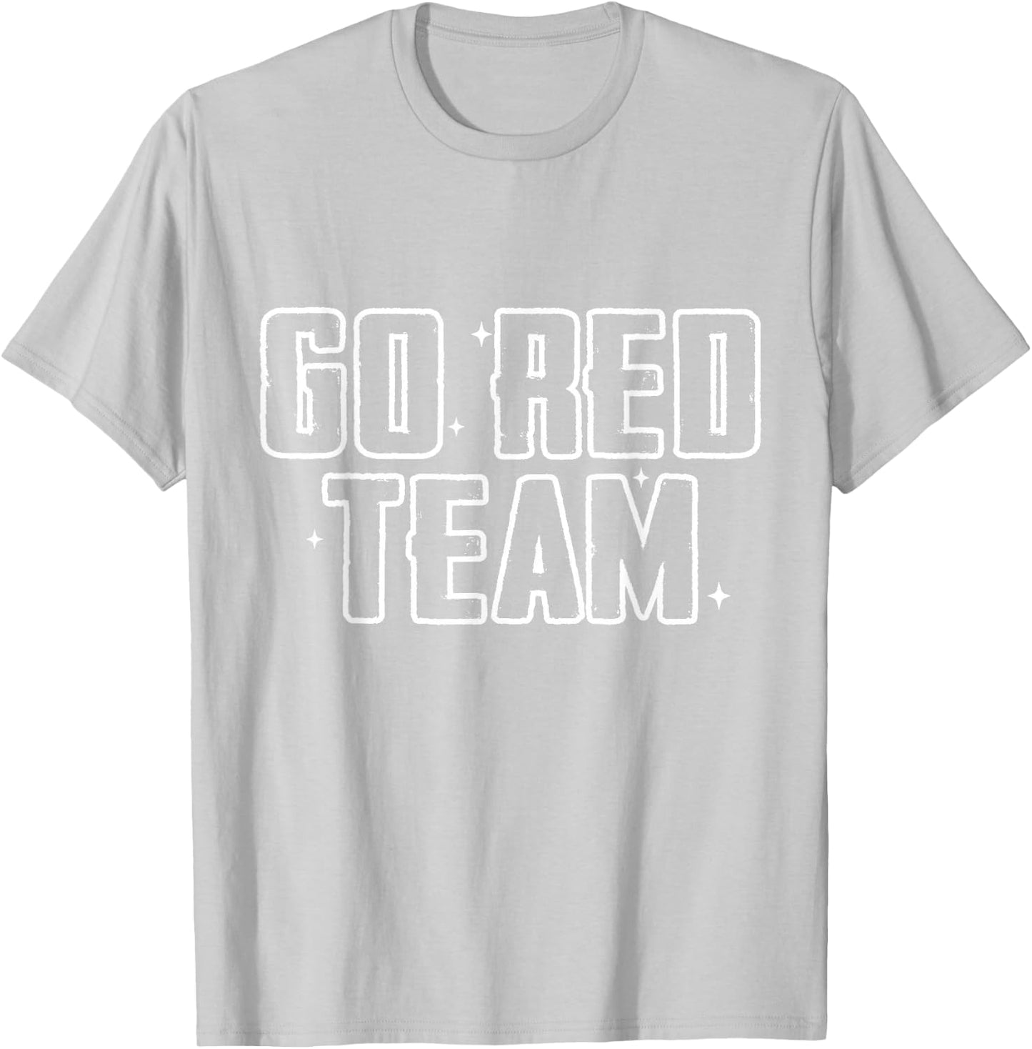 Sleepaway Summer Camp Color war Go Red Team Spirit Kids T-Shirt - T-Shirt | Ash