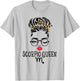 Scorpio Queen Woman Face Wink Eyes Lady Face Birthday T-Shirt - T-Shirt | Ash