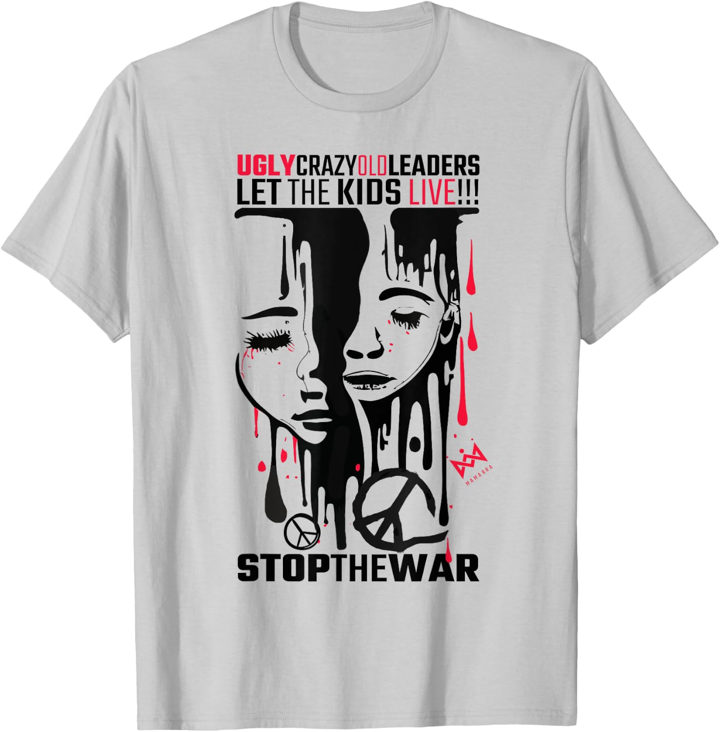 Stop the war T-Shirt - T-Shirt | Ash