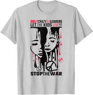 Stop the war T-Shirt - T-Shirt | Ash