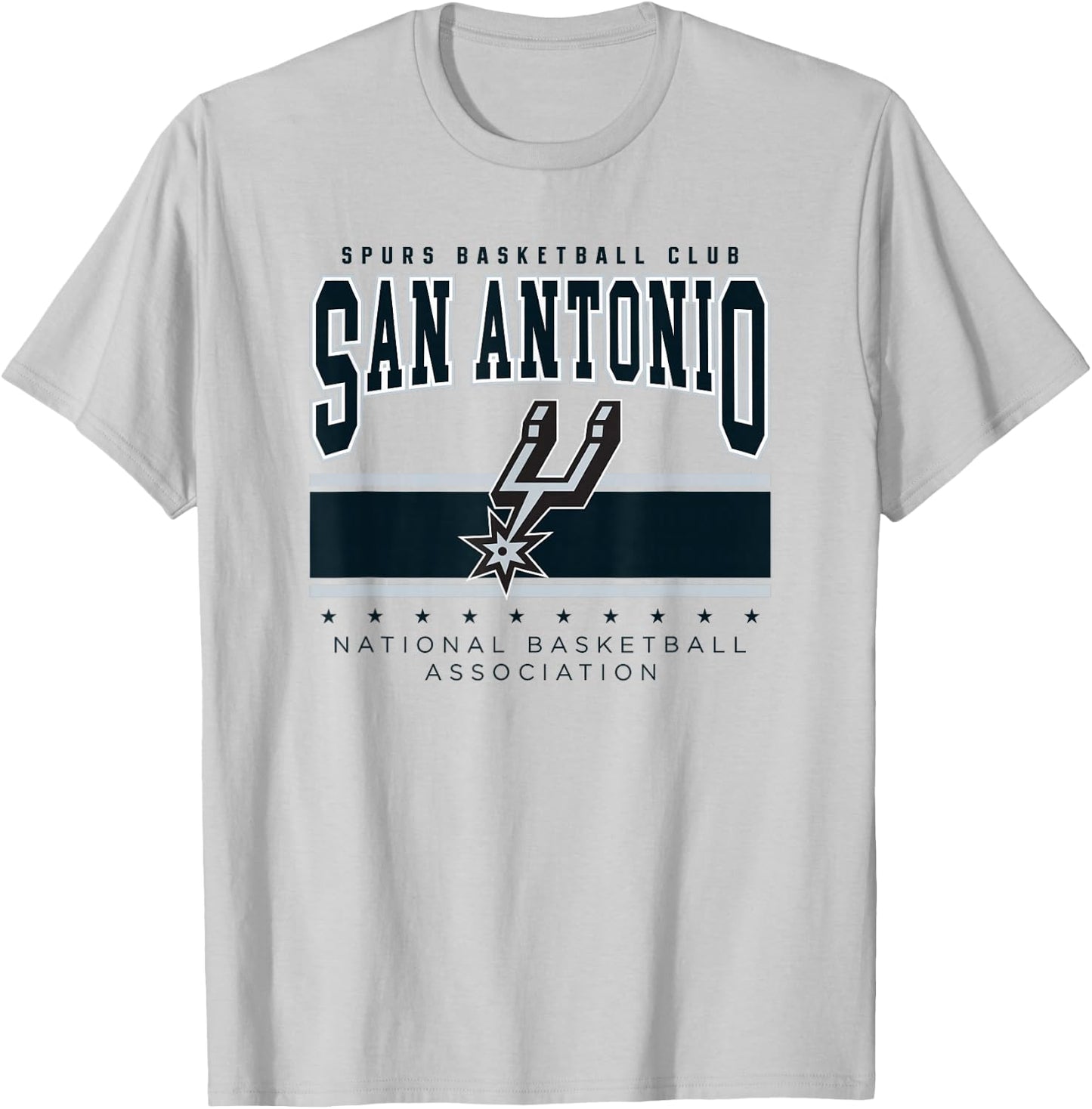 NBA Official San Antonio Spurs Up Top T-Shirt - T-Shirt | Ash