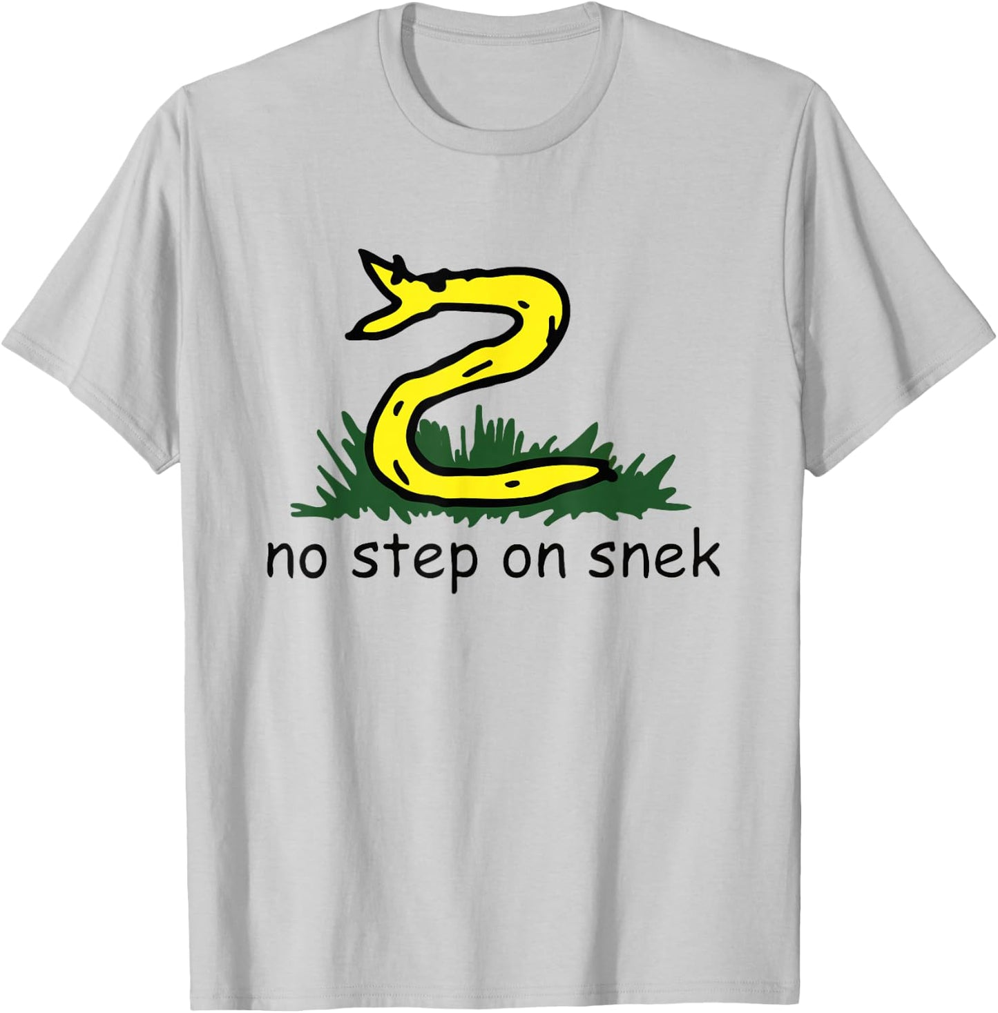 No Step On Snek T-Shirt - T-Shirt | Ash