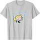 The Powerpuff Girls Bubbles Blowing Bubbles Cute Shot T-Shirt - T-Shirt | Ash