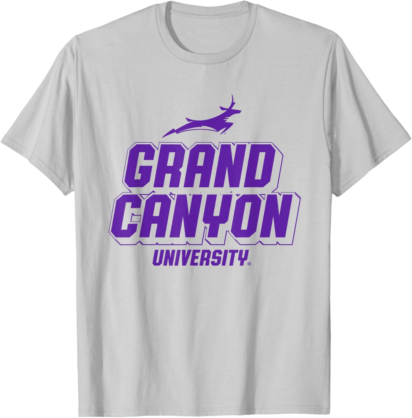Grand Canyon Lopes | Official NCAA Merch | NCAFGCU005_A T-Shirt - T-Shirt | Ash