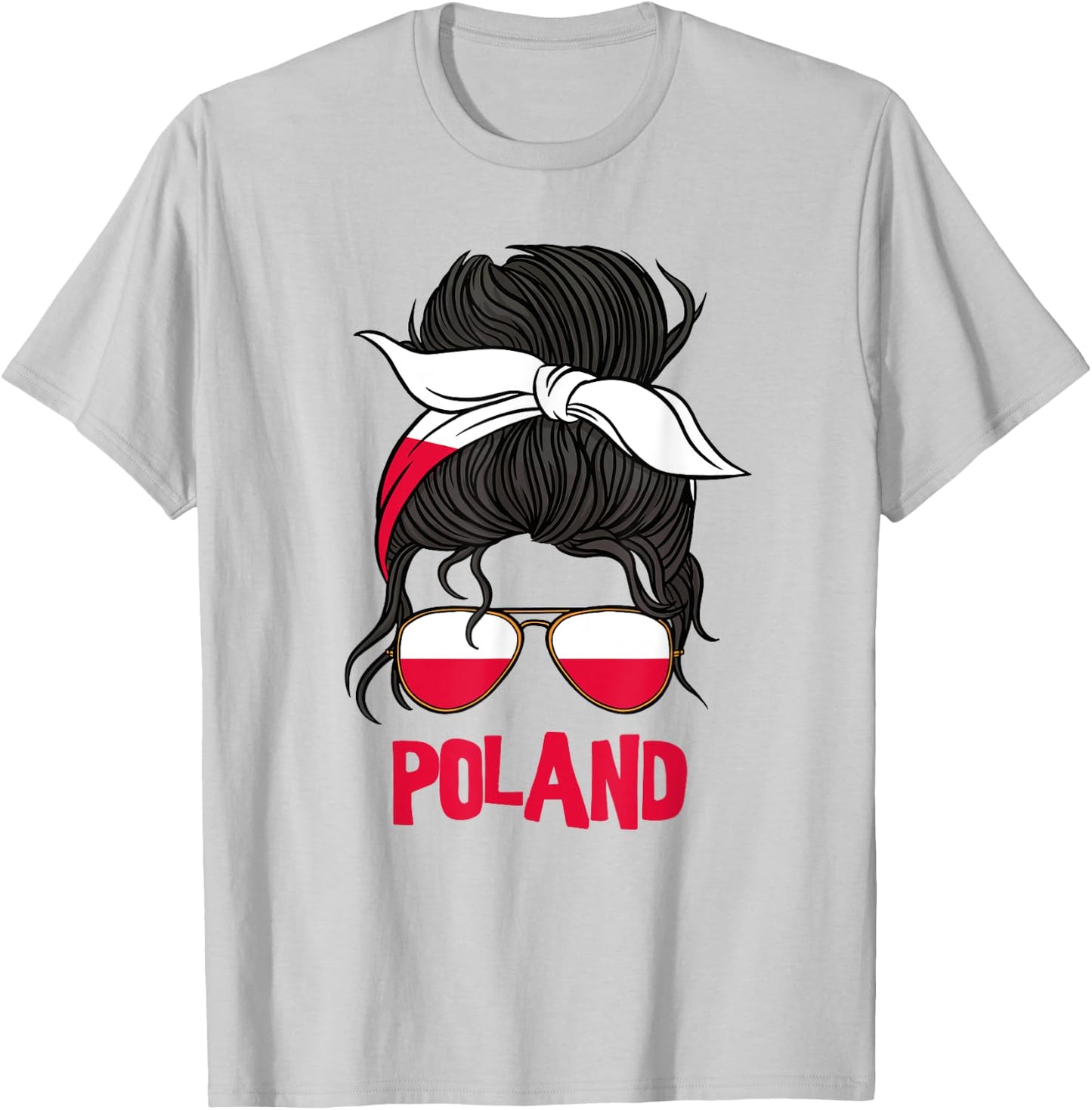 Poland graphic design for girls kid Polish toodler T-Shirt - T-Shirt | Ash