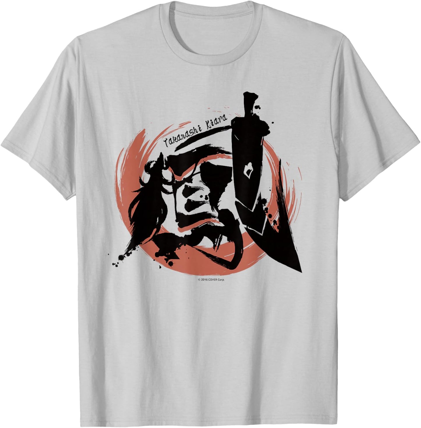 【Takanashi Kiara】hololive KANJI - 鳳 T-Shirt - T-Shirt | Ash