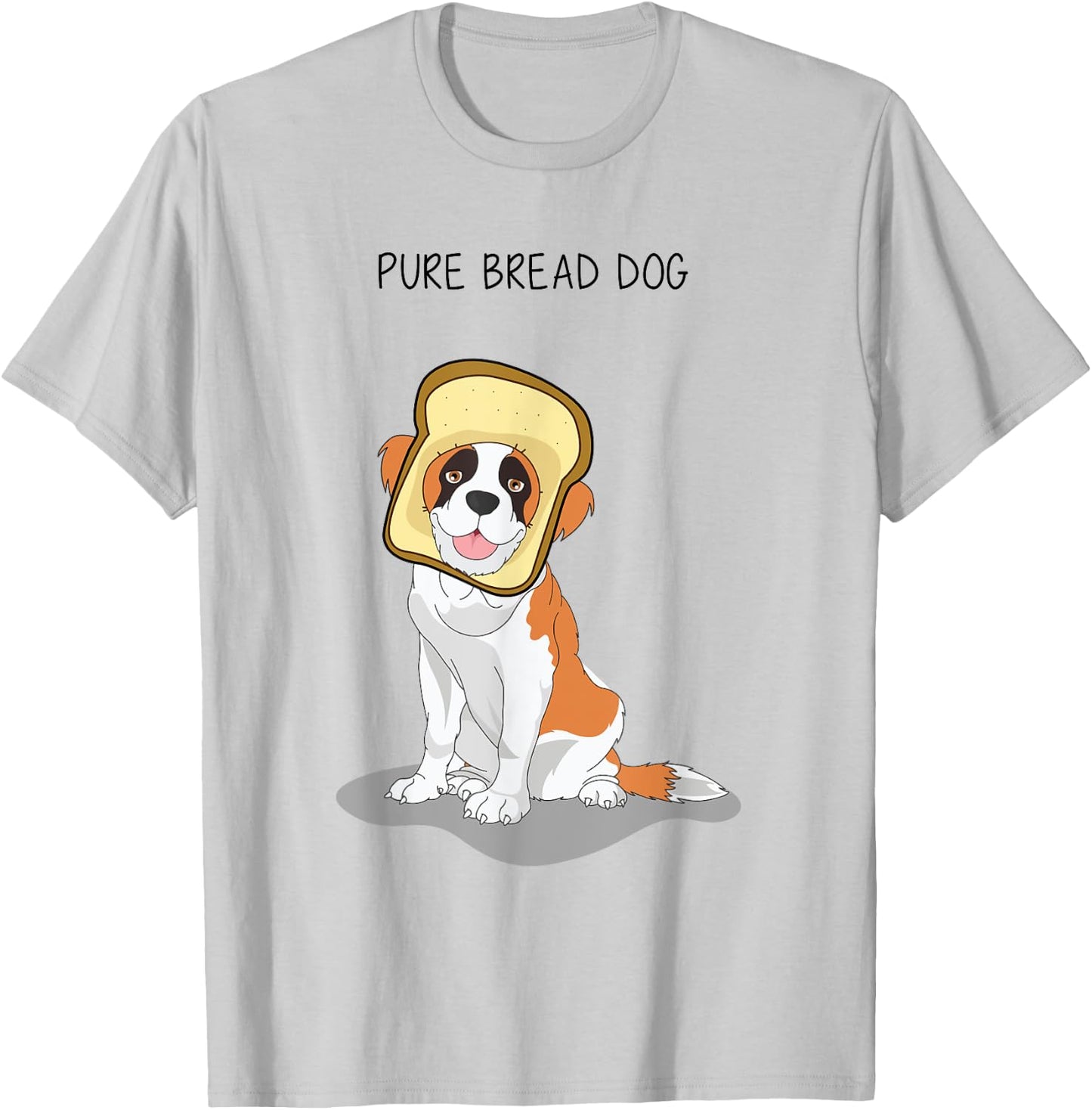Pure Bread (Bred) Dog T-Shirt - T-Shirt | Ash