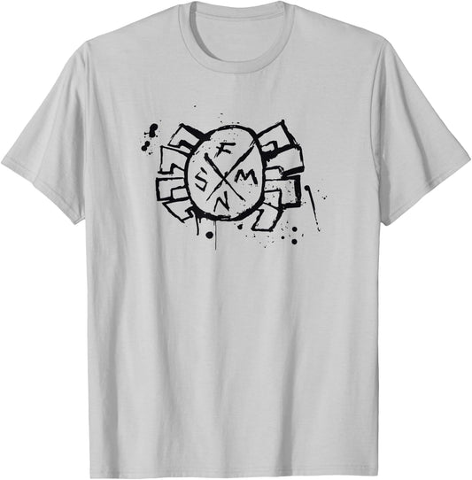 Marvel Spider-Man Across The Spider-Verse Part 1 Punk Logo T-Shirt - T-Shirt | Ash