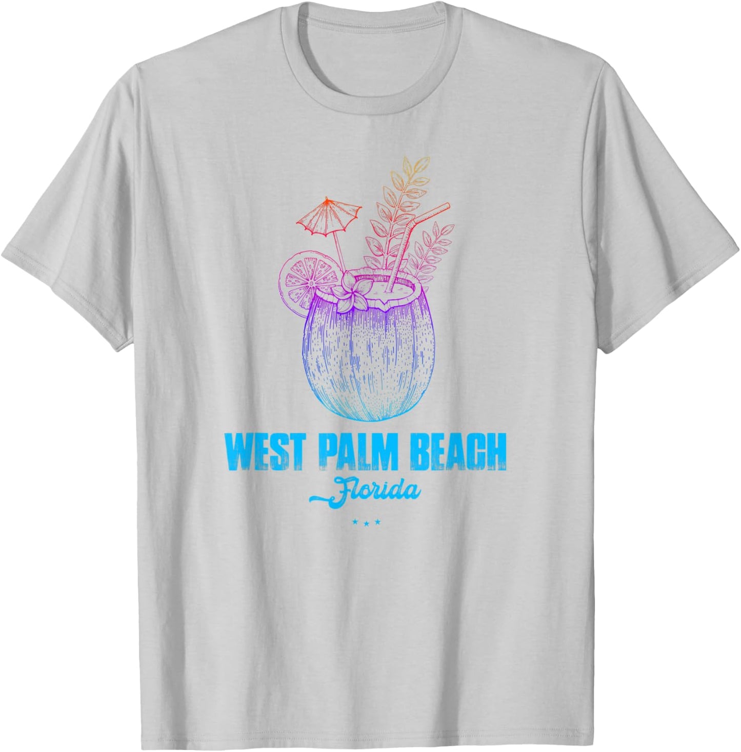 West Palm Beach Souvenir - Florida Reminder Women T-Shirt - T-Shirt | Ash