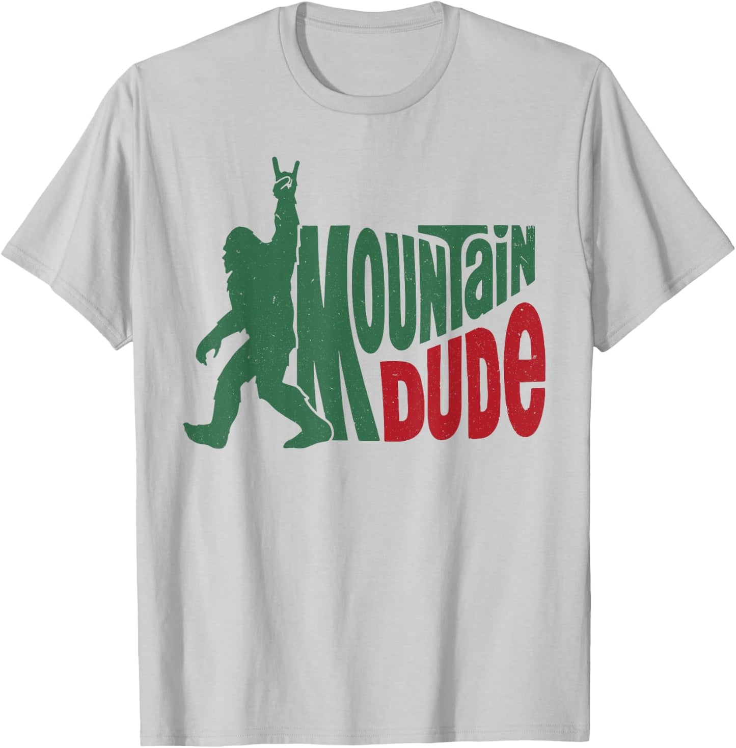 Bigfoot Mountain Dude T-Shirt - T-Shirt | Ash