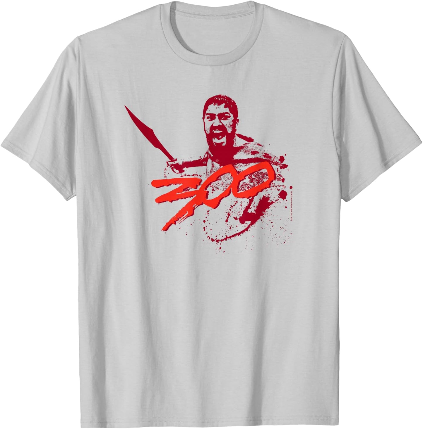 300 Movie Logo T-Shirt - T-Shirt | Ash