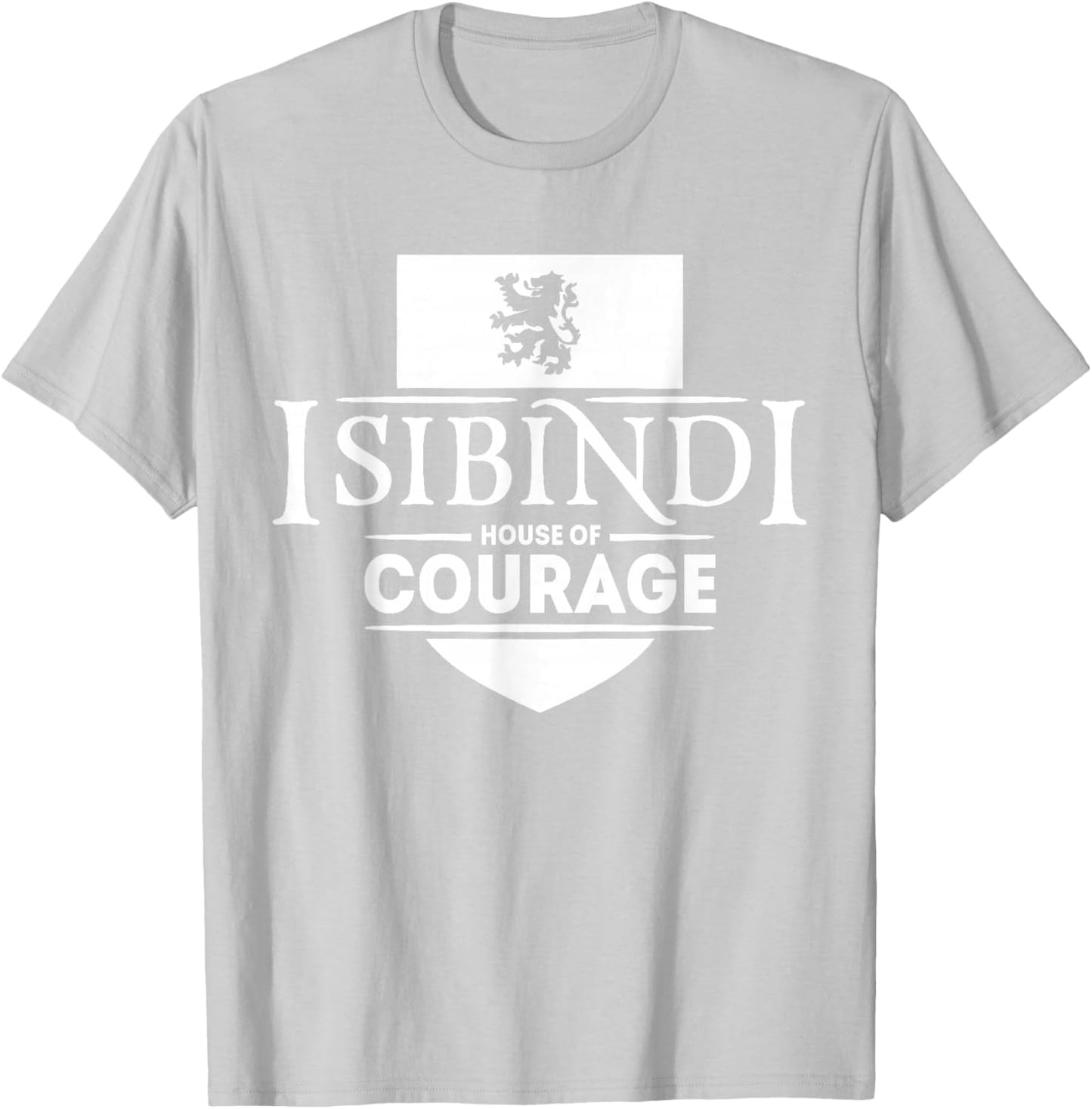 Isibindi Courage, School Spirit Courageous, Green T-Shirt - T-Shirt | Ash