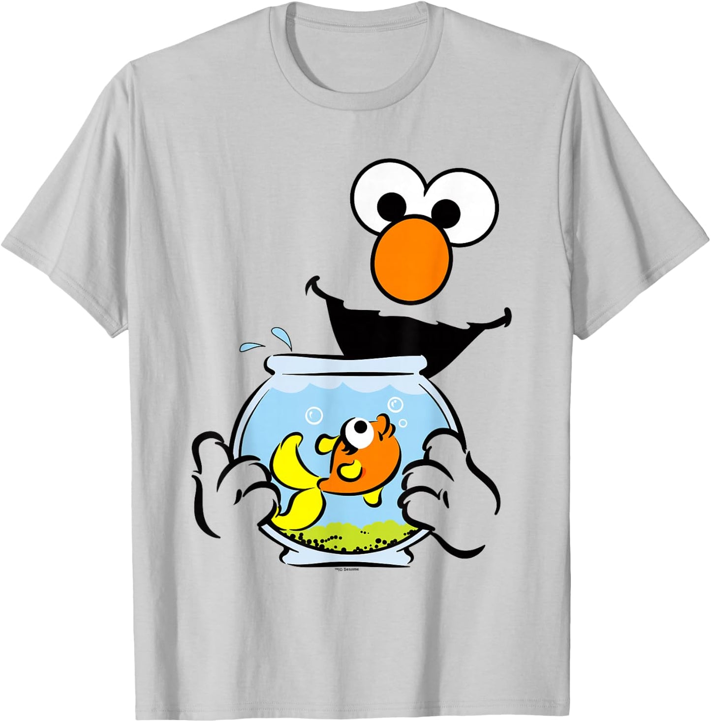Sesame Street Elmo Dorothy Face Halloween Costume T-Shirt - T-Shirt | Ash