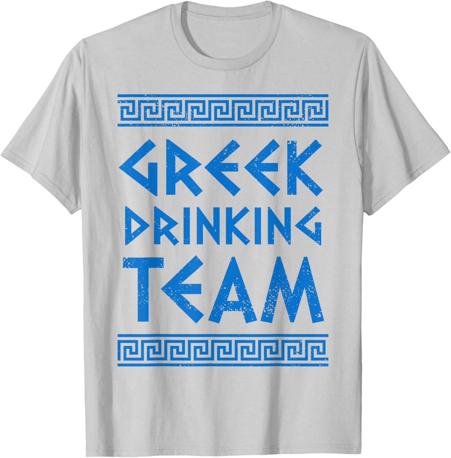 Greek Drinking Team Opa Ancient Greek Beer Party Greece T-Shirt - T-Shirt | Ash