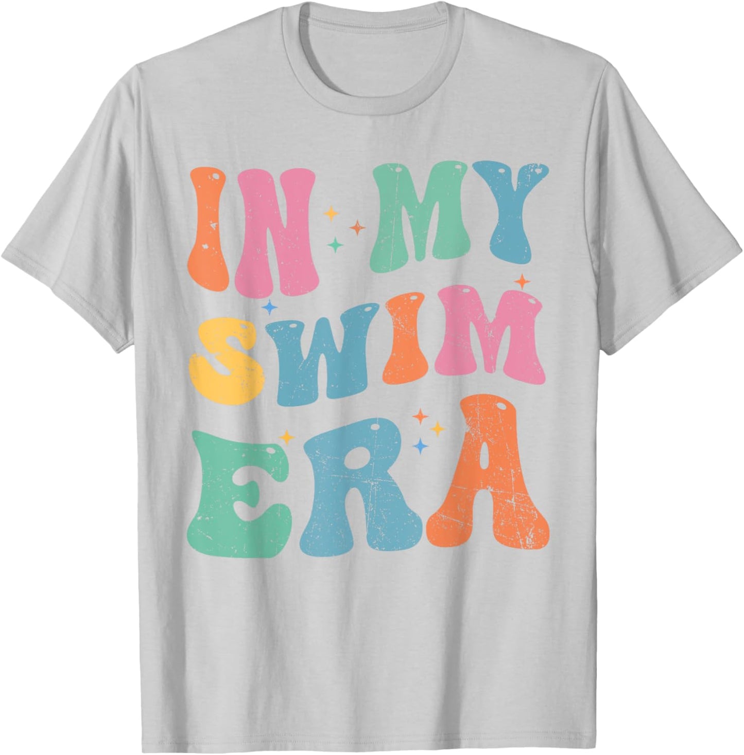 Retro In My Swim Era Swimming Swimmers Women Men Kids T-Shirt - T-Shirt | Ash