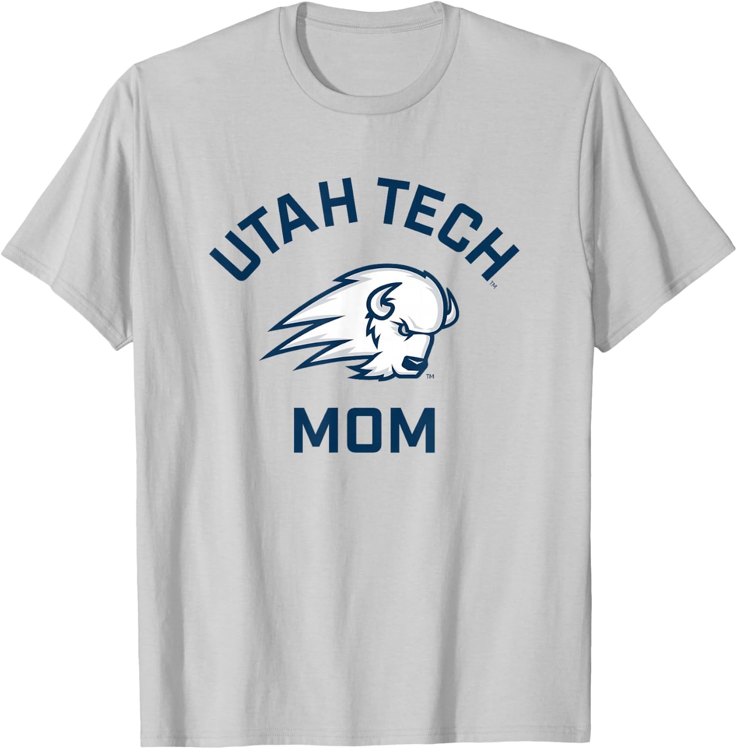 Utah Tech Trailblazers Arched Mom T-Shirt - T-Shirt | Ash