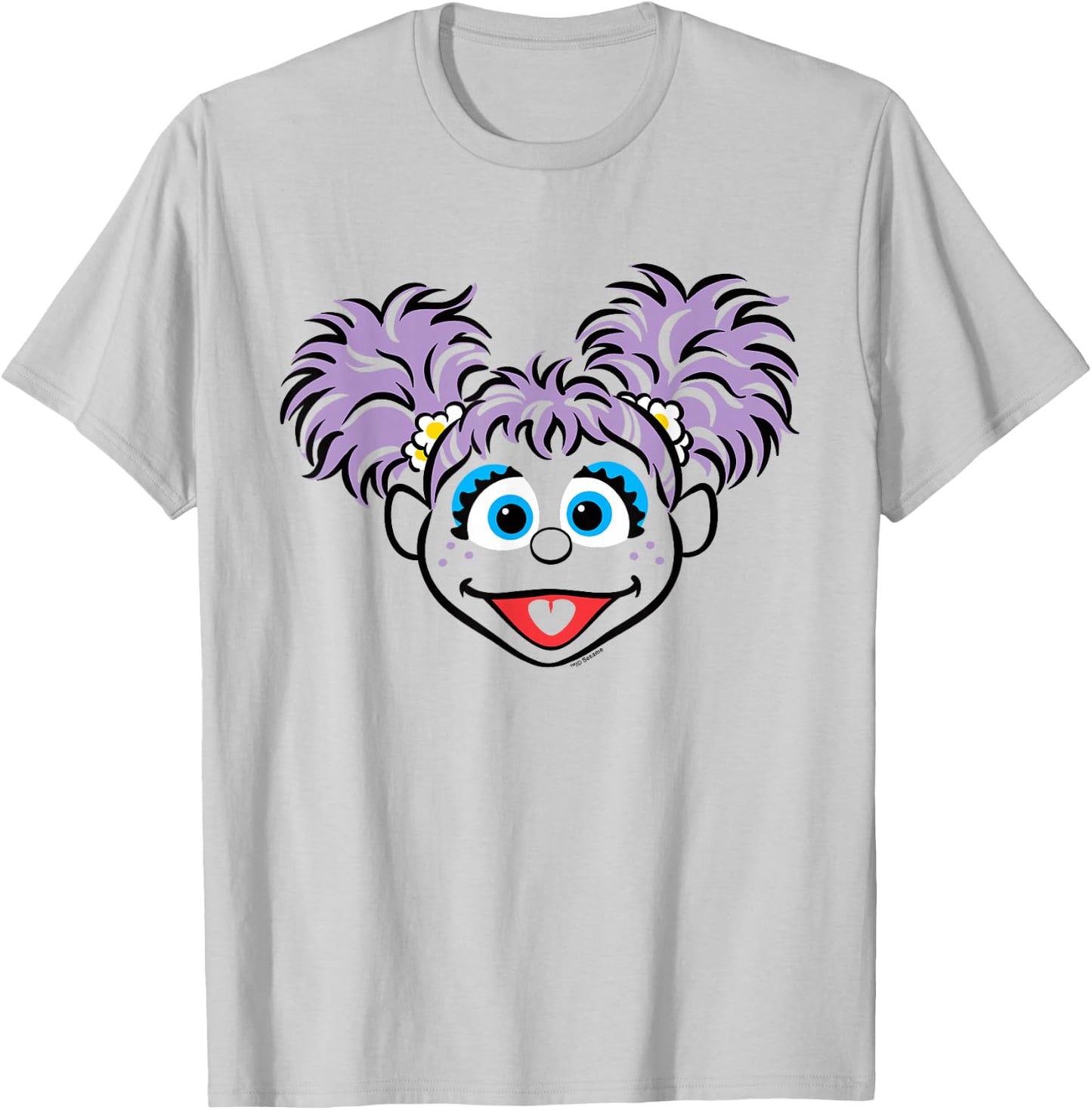 Sesame Street Abby Cadabby Full Face Halloween Costume T-Shirt - T-Shirt | Ash