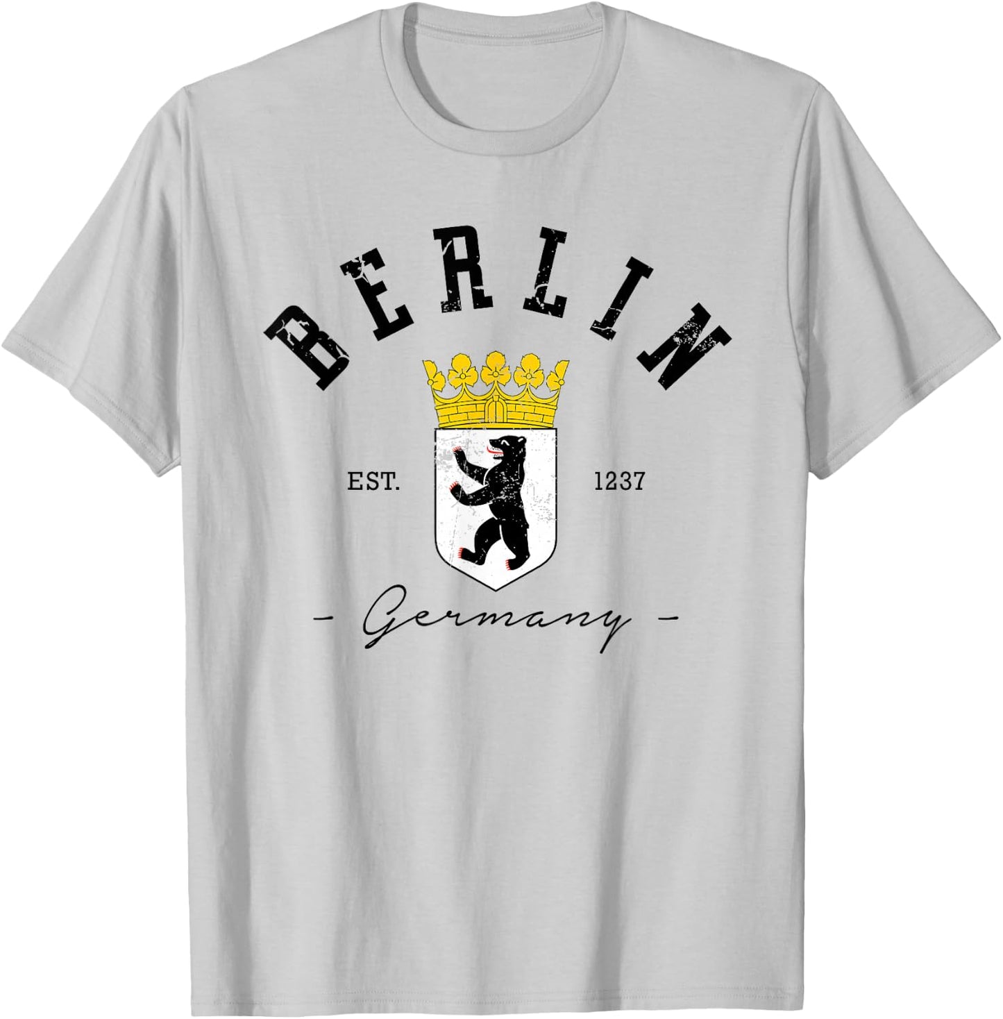 Berlin Germany Berlin City Berlin Gift, Germany vacation T-Shirt - T-Shirt | Ash