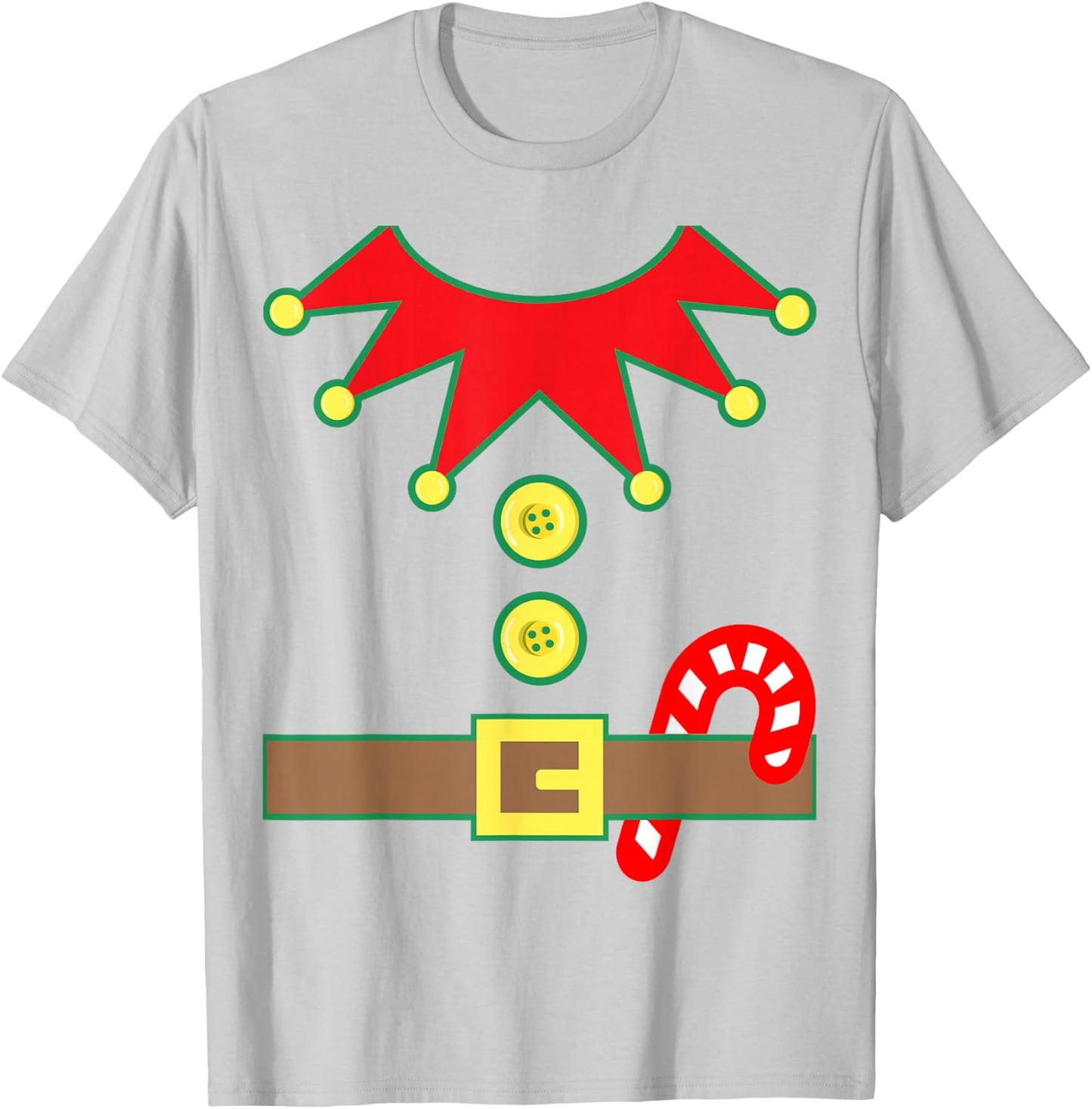 Halloween Elf Costume for Kids Men & Women T-Shirt - T-Shirt | Ash