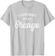 Legends Wear Orange Team Spirit Game Gear Color War T-Shirt - T-Shirt | Ash