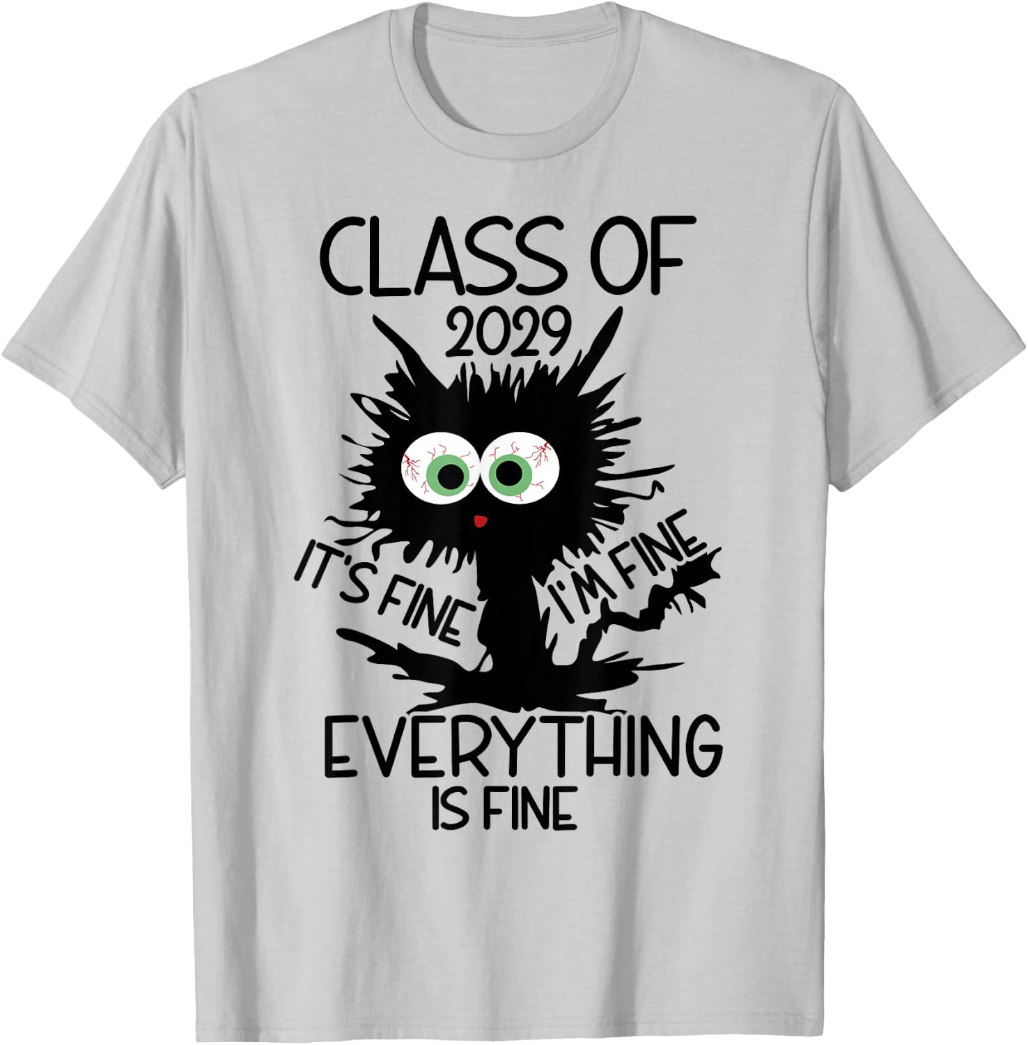 Class Of 2029 T-Shirt - T-Shirt | Ash
