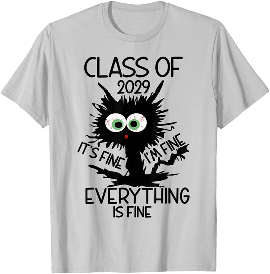 Class Of 2029 T-Shirt - T-Shirt | Ash