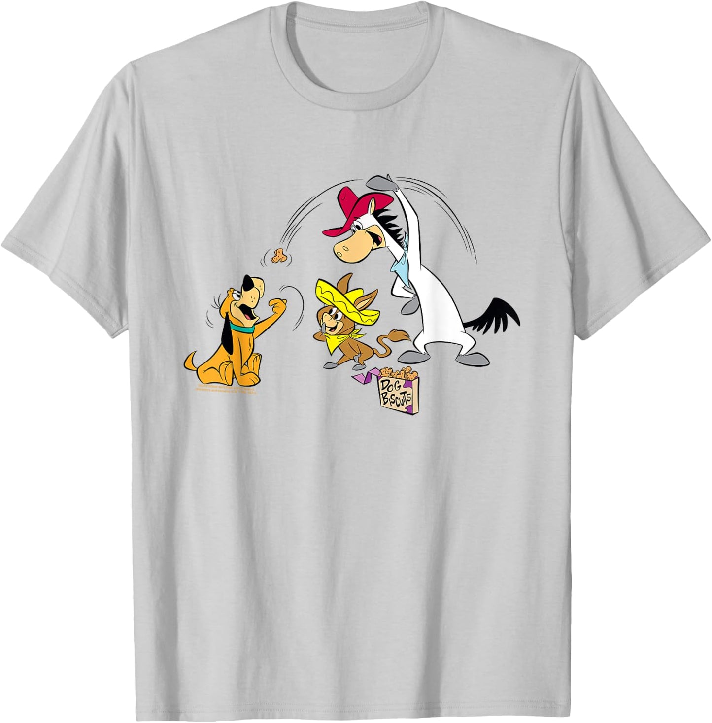 Quick Draw McGraw Biscuits T-Shirt - T-Shirt | Ash