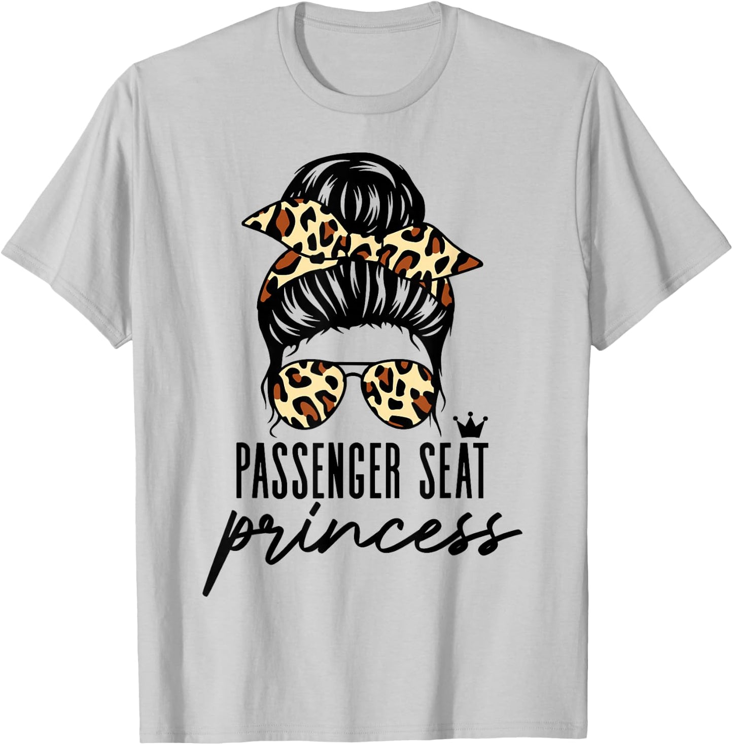 Passenger Seat Princess T-Shirt - T-Shirt | Ash