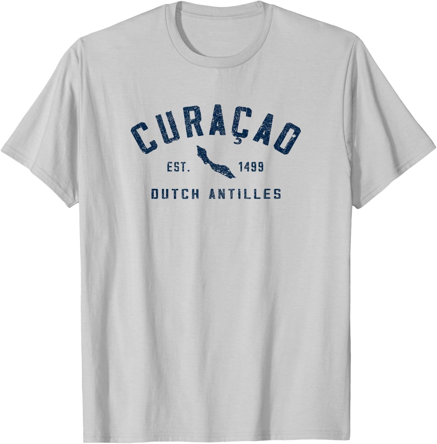 Curacao Dutch Caribbean Souvenir Cruise Vacation T-Shirt - T-Shirt | Ash