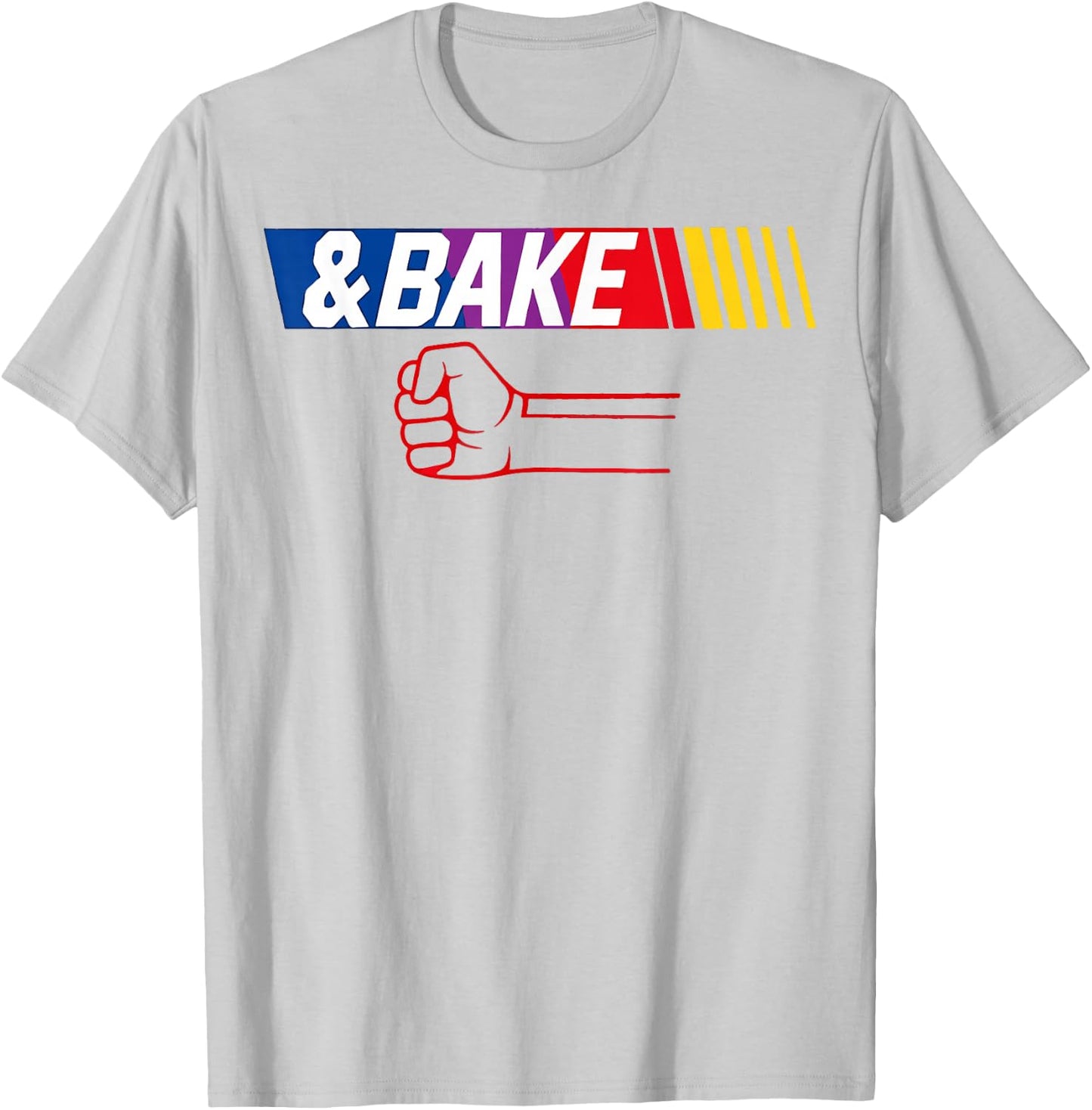 Dad Kid Matching Shake and Bake, Bake T-Shirt - T-Shirt | Ash