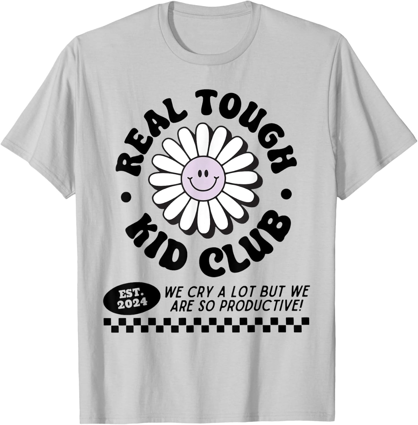 Real Tough Kid Club T-Shirt - T-Shirt | Ash