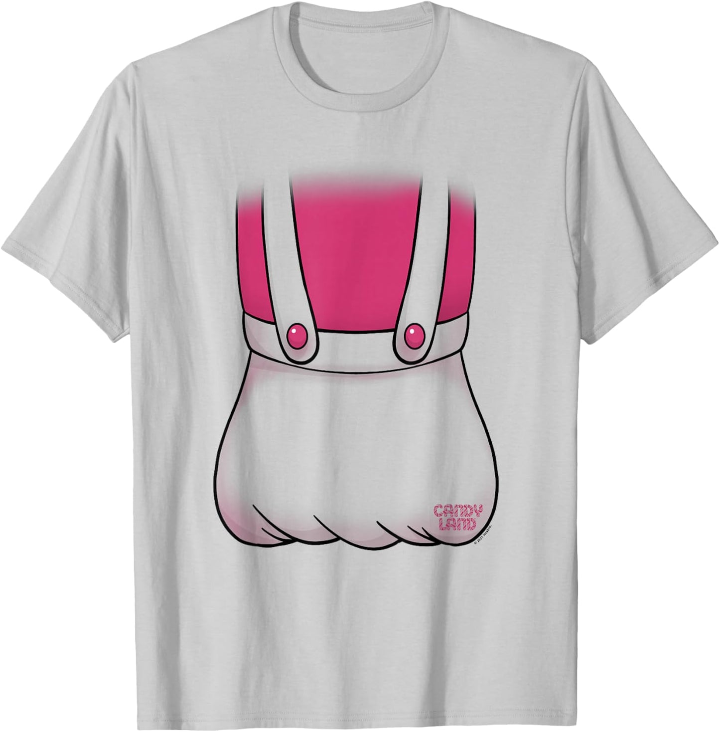 Candy Land Mr. Mint Halloween Costume T-Shirt - T-Shirt | Ash