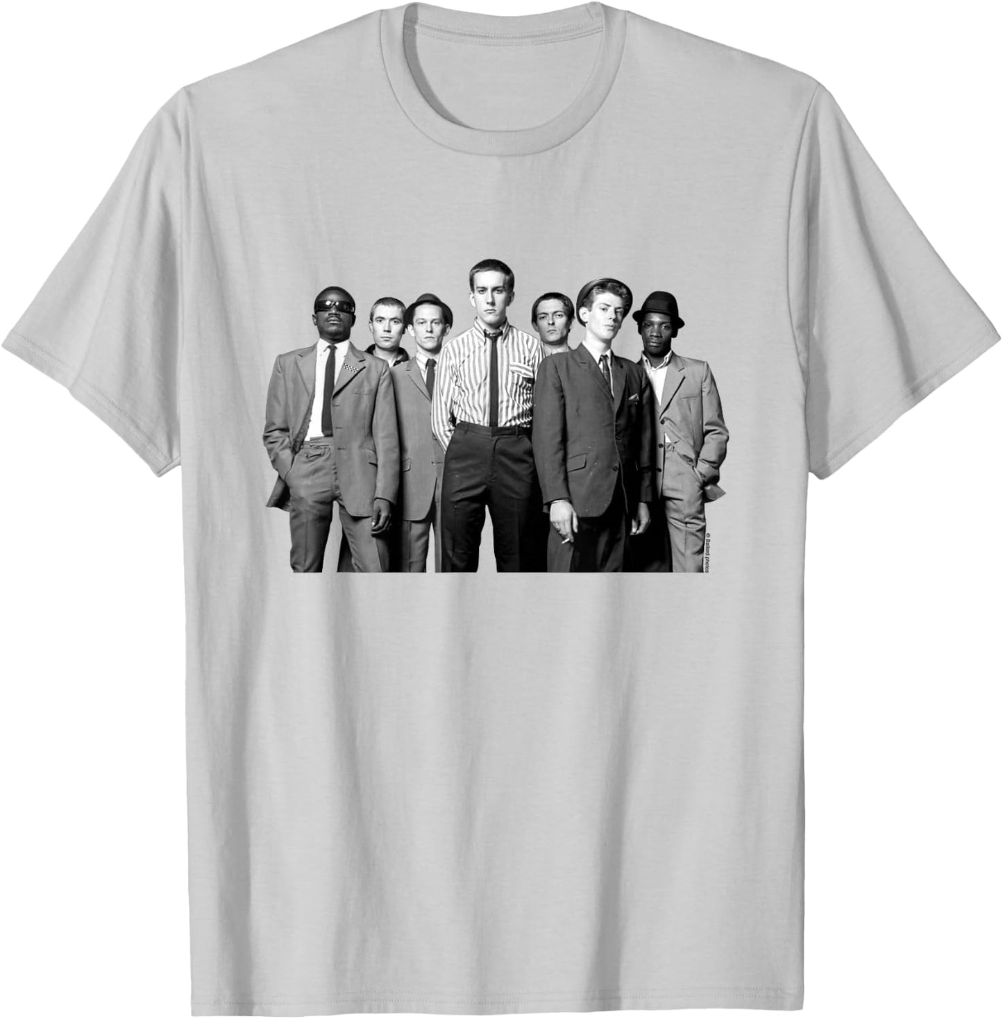 The Specials Band Portrait 1979 By Allan Ballard T-Shirt - T-Shirt | Ash