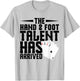 Hand and Foot Score Partner Card Game Set Player Hand Foot T-Shirt - T-Shirt | Ash