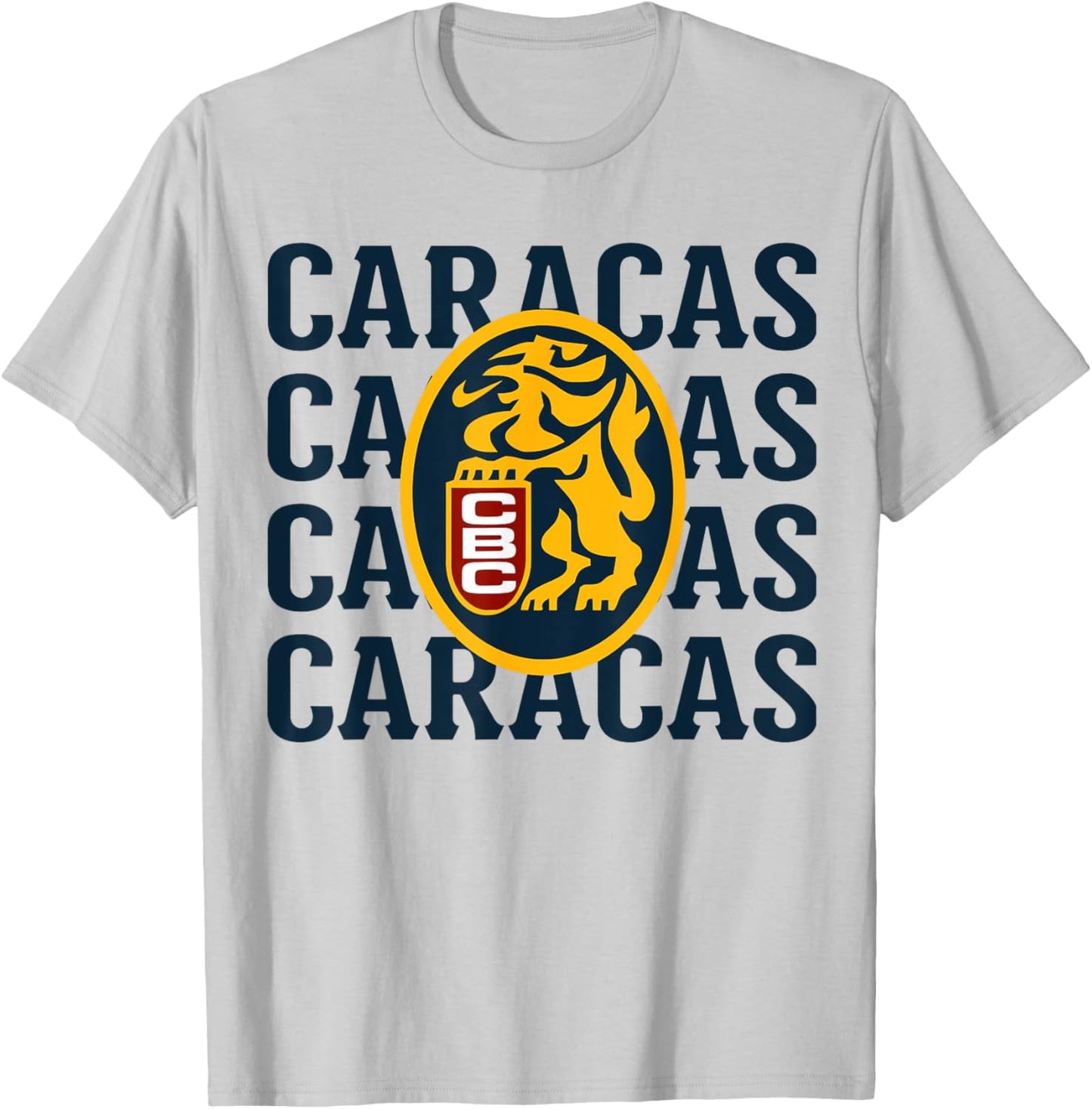 El Emblema de los Leones del Caracas: Orgullo Caraquista T-Shirt - T-Shirt | Ash
