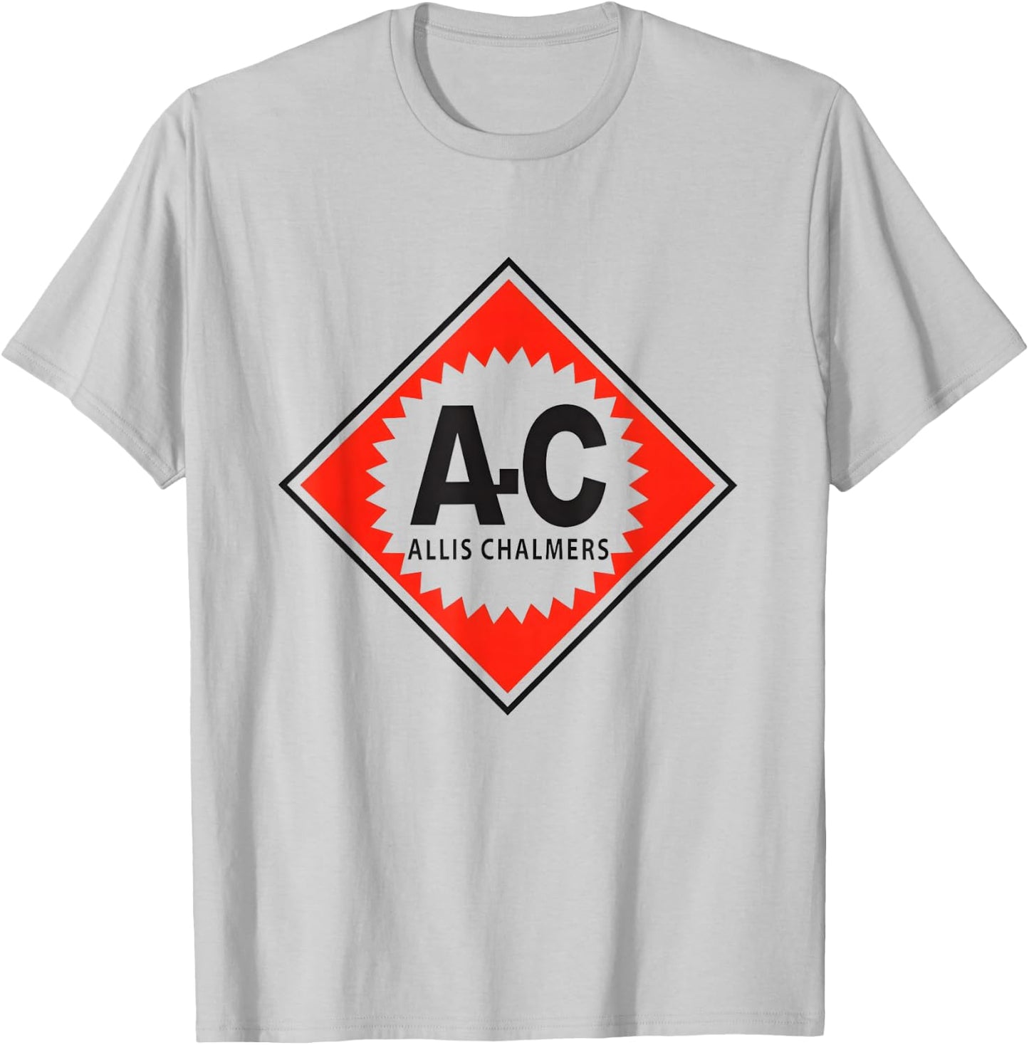 Allis And Chalmers Retro Farm Tractor T-Shirt - T-Shirt | Ash