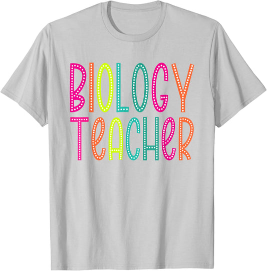 Biology Teacher appreciation Week back to school Women Men T-Shirt - T-Shirt | Ash