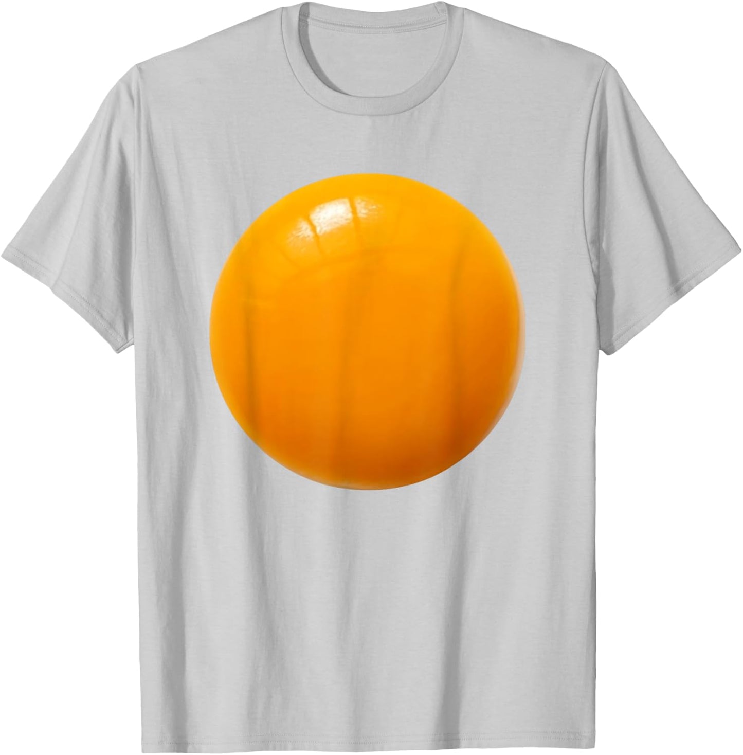 Deviled egg yolk easy lazy DIY costume for halloween party T-Shirt - T-Shirt | Ash