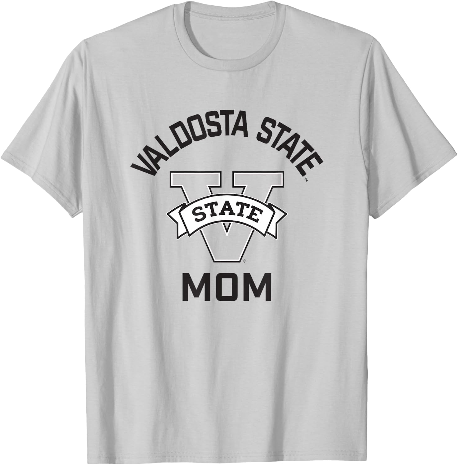 Valdosta State University Blazers Arched Mom T-Shirt - T-Shirt | Ash