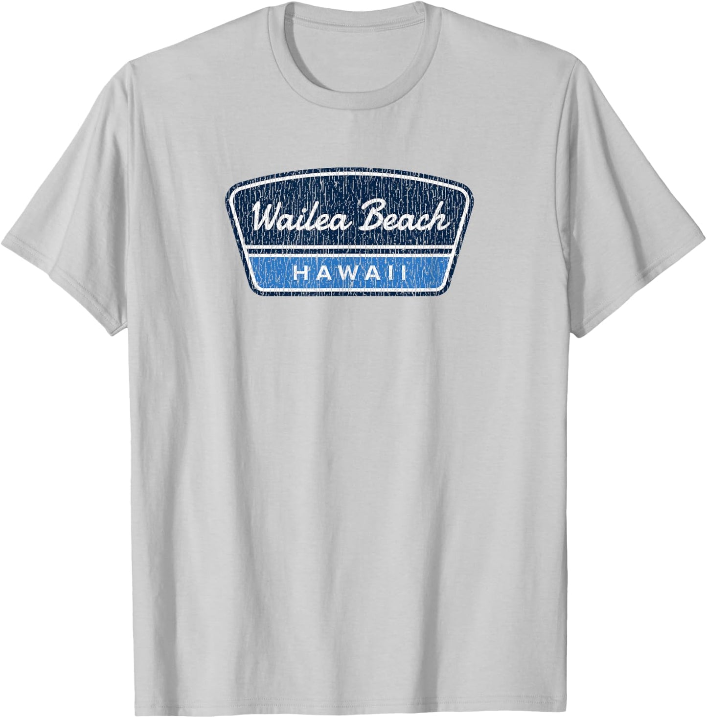 Retro Wailea Beach Hawaii Maui Vintage Souvenir T-Shirt - T-Shirt | Ash