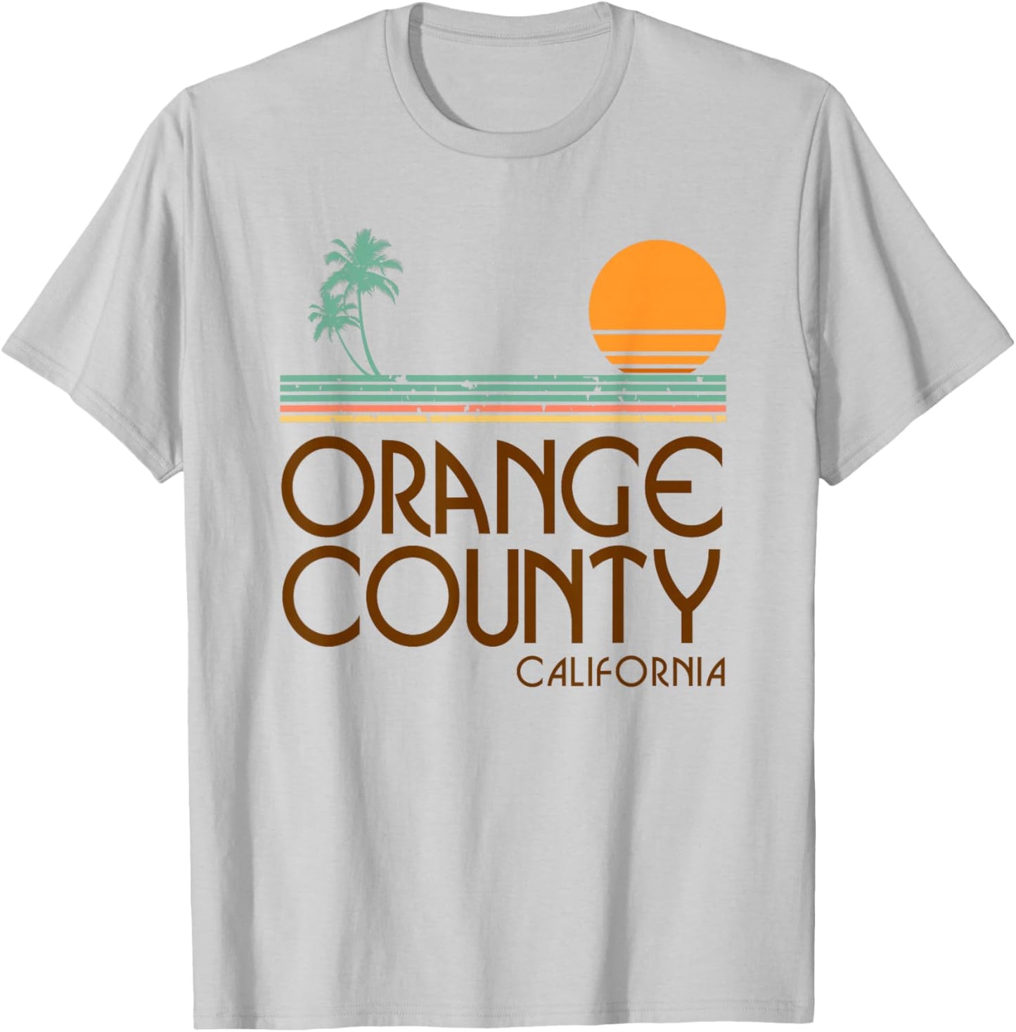 Orange County California T Shirt T-Shirt - T-Shirt | Ash