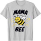 Family Bee Shirts Mom Mama Bee Themed Birthday Party T-Shirt - T-Shirt | Ash
