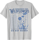 Consider the Wildflowers Christian Bible Scripture Luke T-Shirt - T-Shirt | Ash